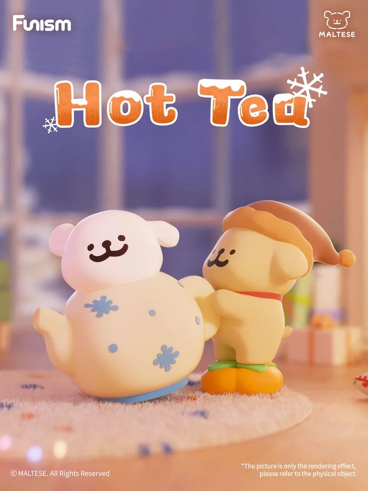 Maltese Cuddly Moments Series Mini Figures 9 cm Blind Box - 1 Unidade